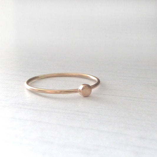 Orbit 9ct Rose Gold Ring