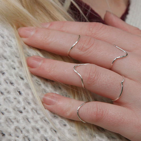 Sally Sterling Silver Midi Ring