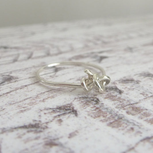 Knot ring - Sterling Silver
