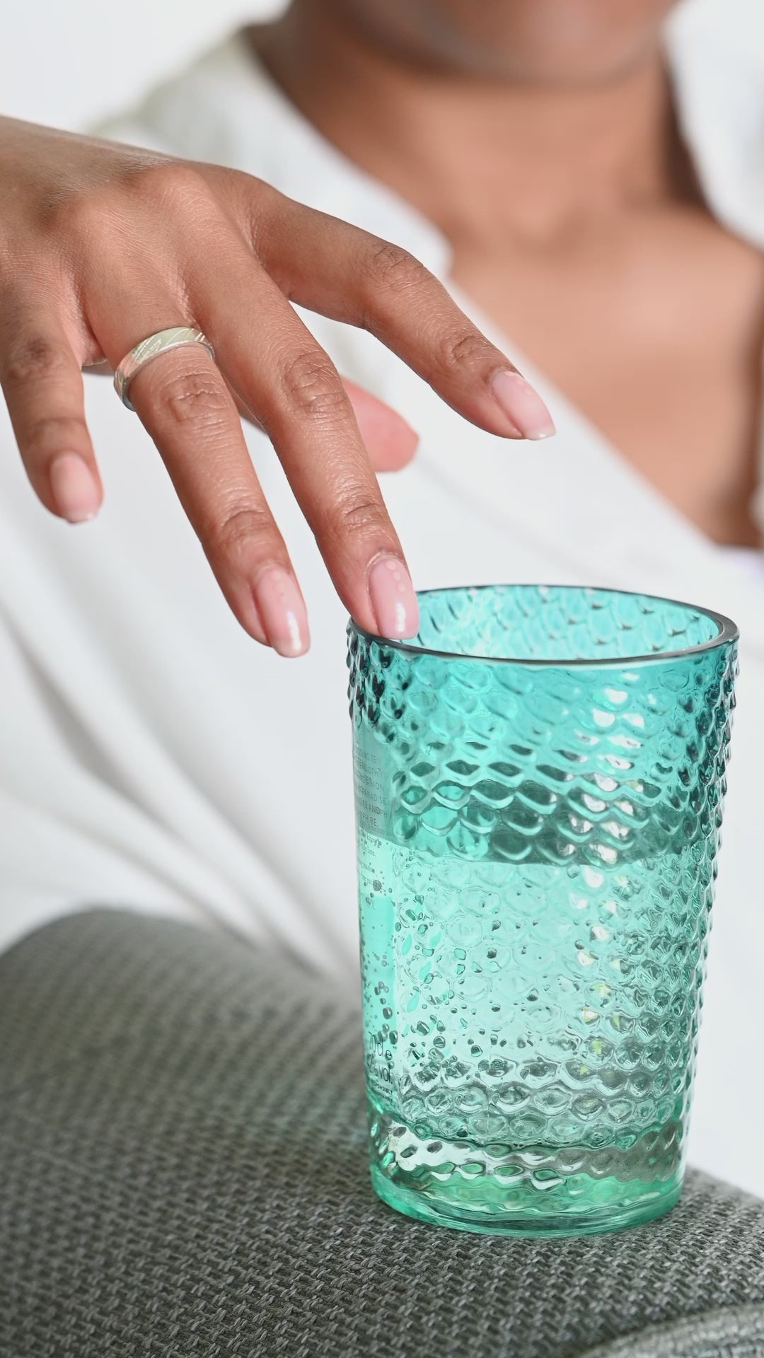 Silver Wedding Ring Sand Ring Video