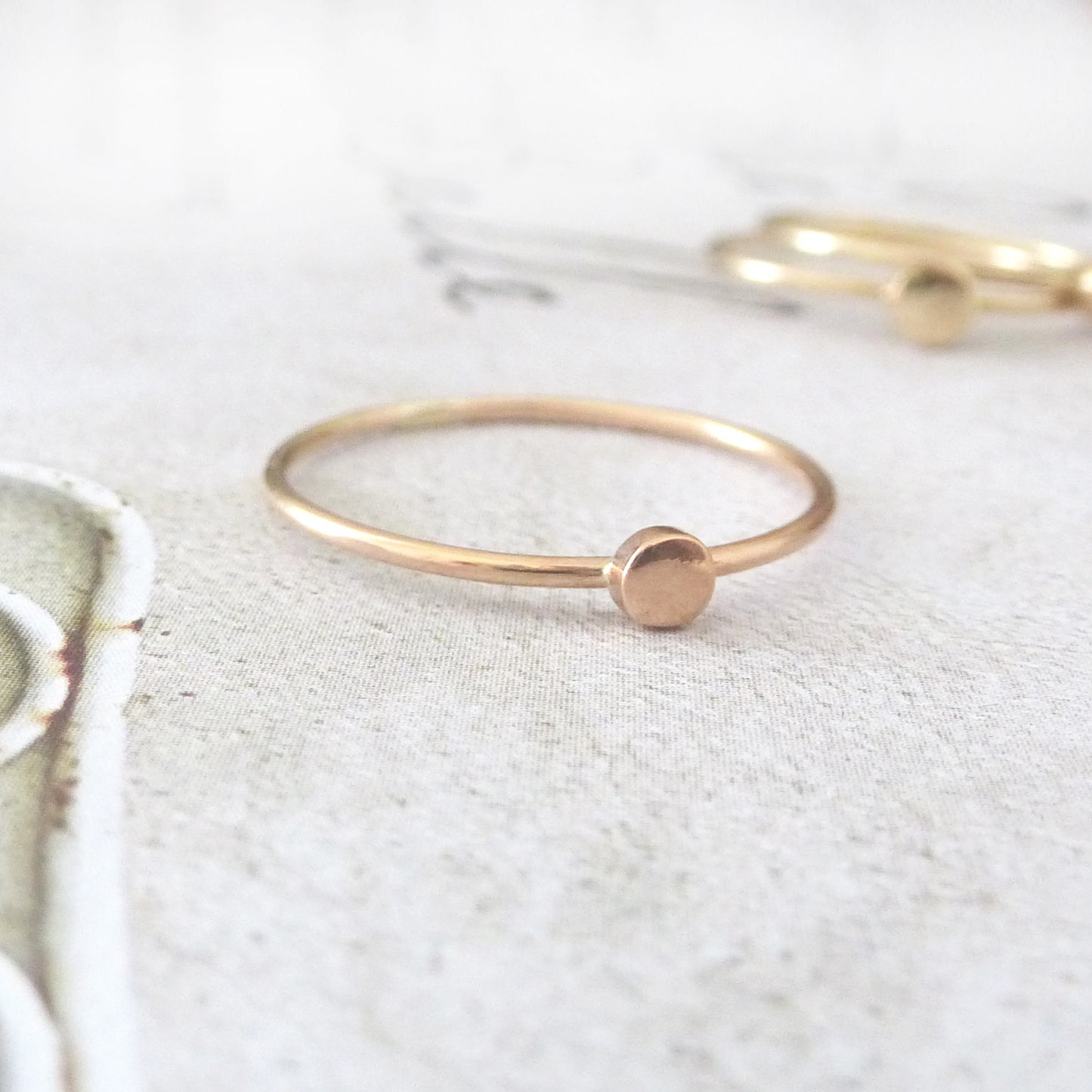 Orbit 9ct Rose Gold Ring