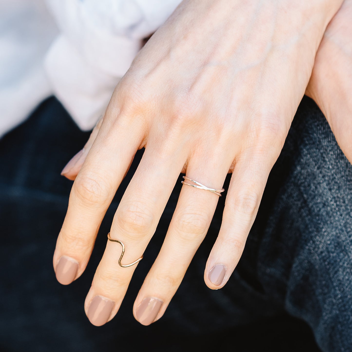 Sally Sterling Silver Midi Ring